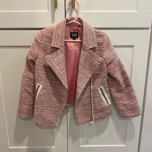 Armani Junior Tweed Moto Jacket in size 6X